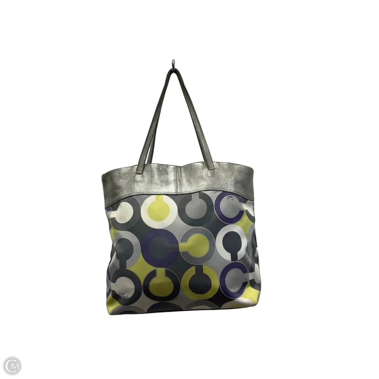 Tote Designer By Coach, Size: Large