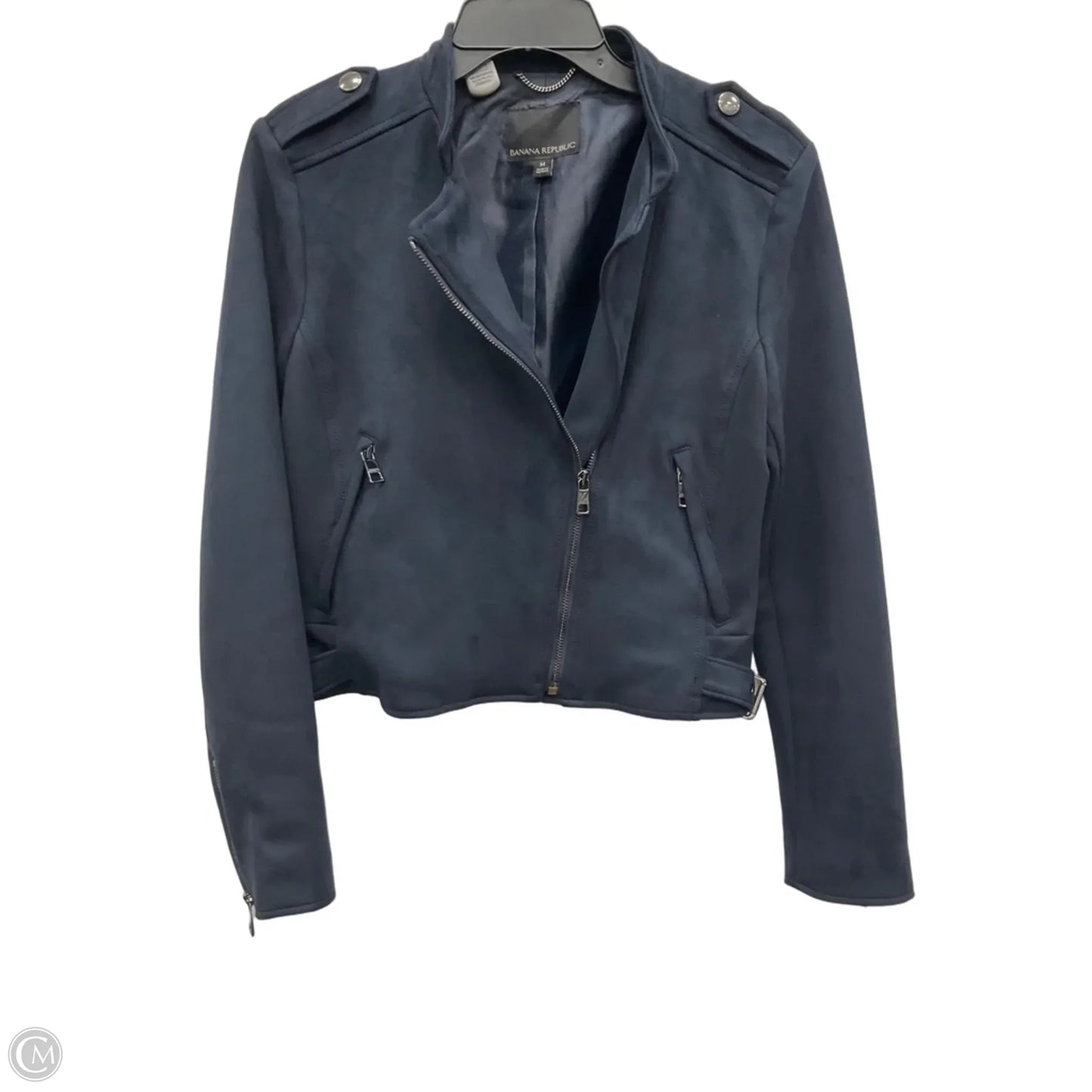 Jacket Other By Banana Republic In Navy, Size: M