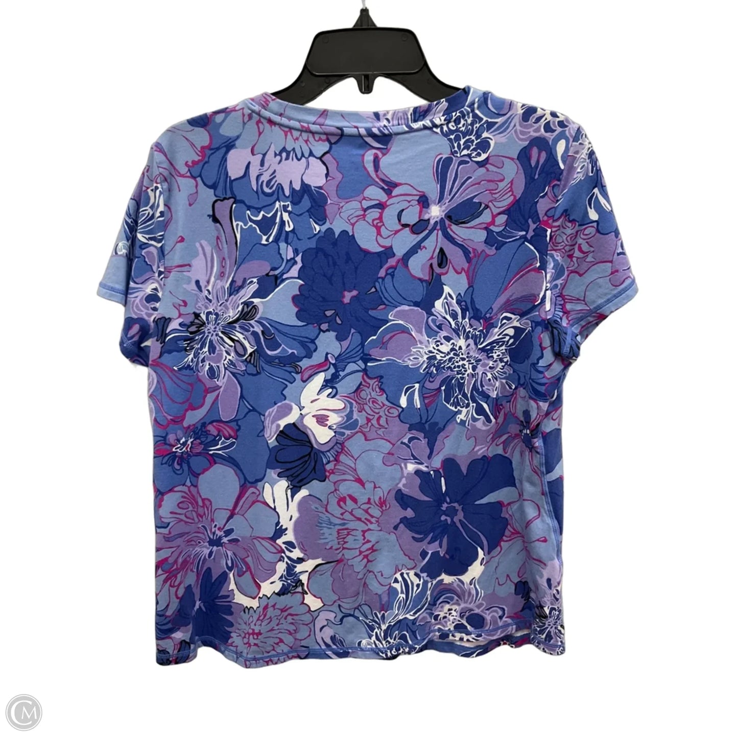 Athletic Top Short Sleeve By Talbots In Purple, Size: Xlp