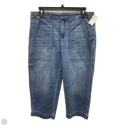 Jeans Cropped By Talbots In Blue, Size: 8p