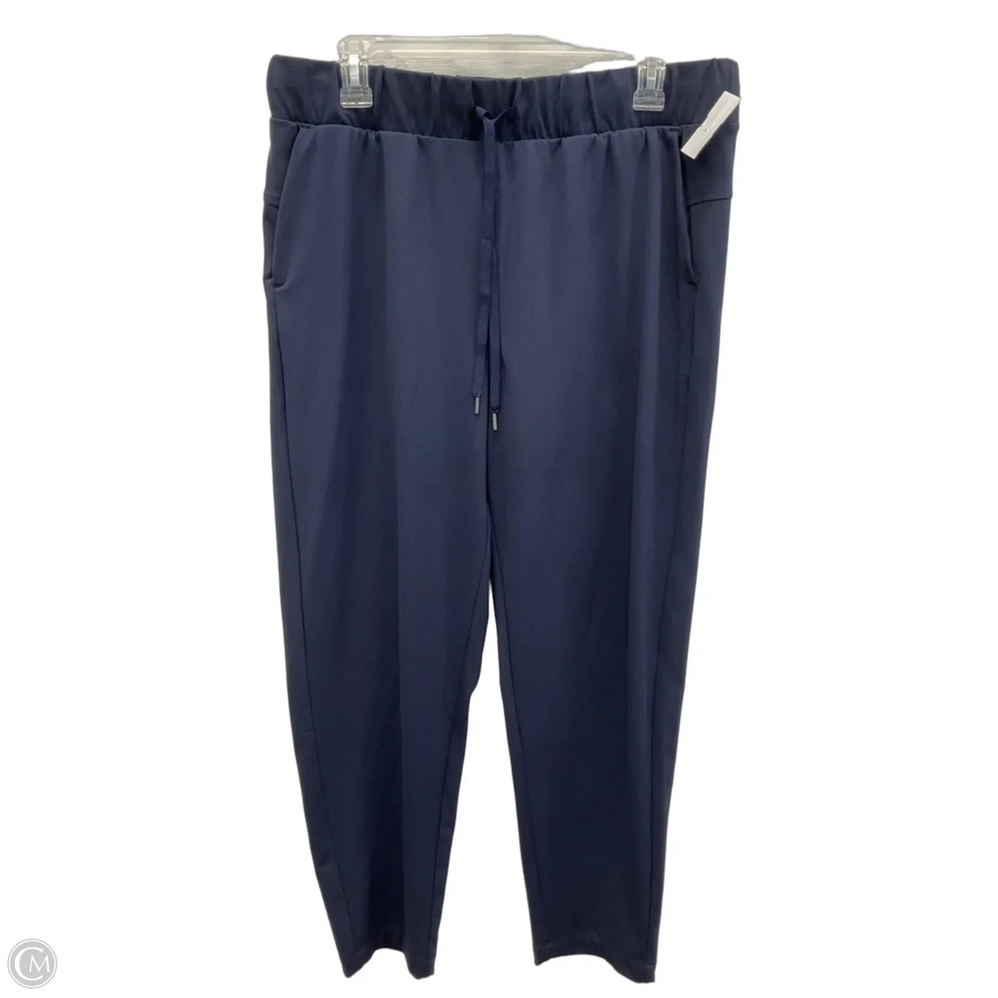 Athletic Pants By Talbots In Navy, Size: L