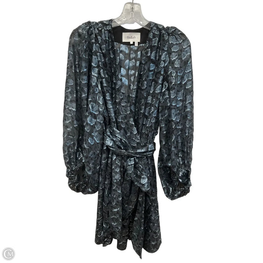 Dress Casual Short By Cma In Black & Blue, Size: M