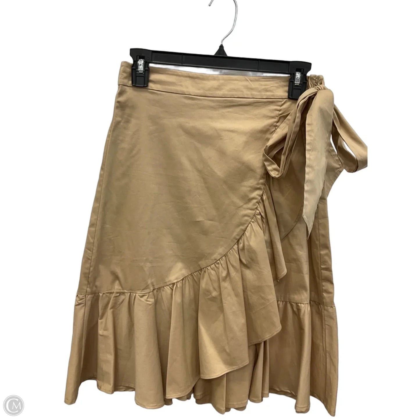 Skirt Midi By Loft In Tan, Size: 0