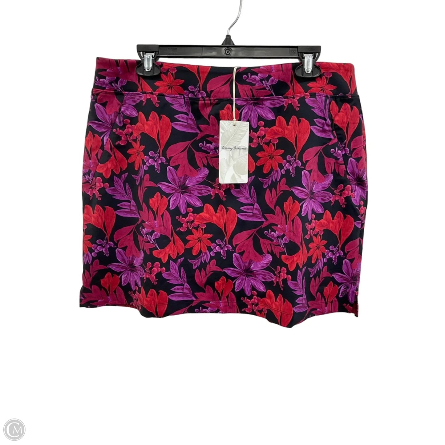 Skort By Tommy Bahama In Purple & Red, Size: L