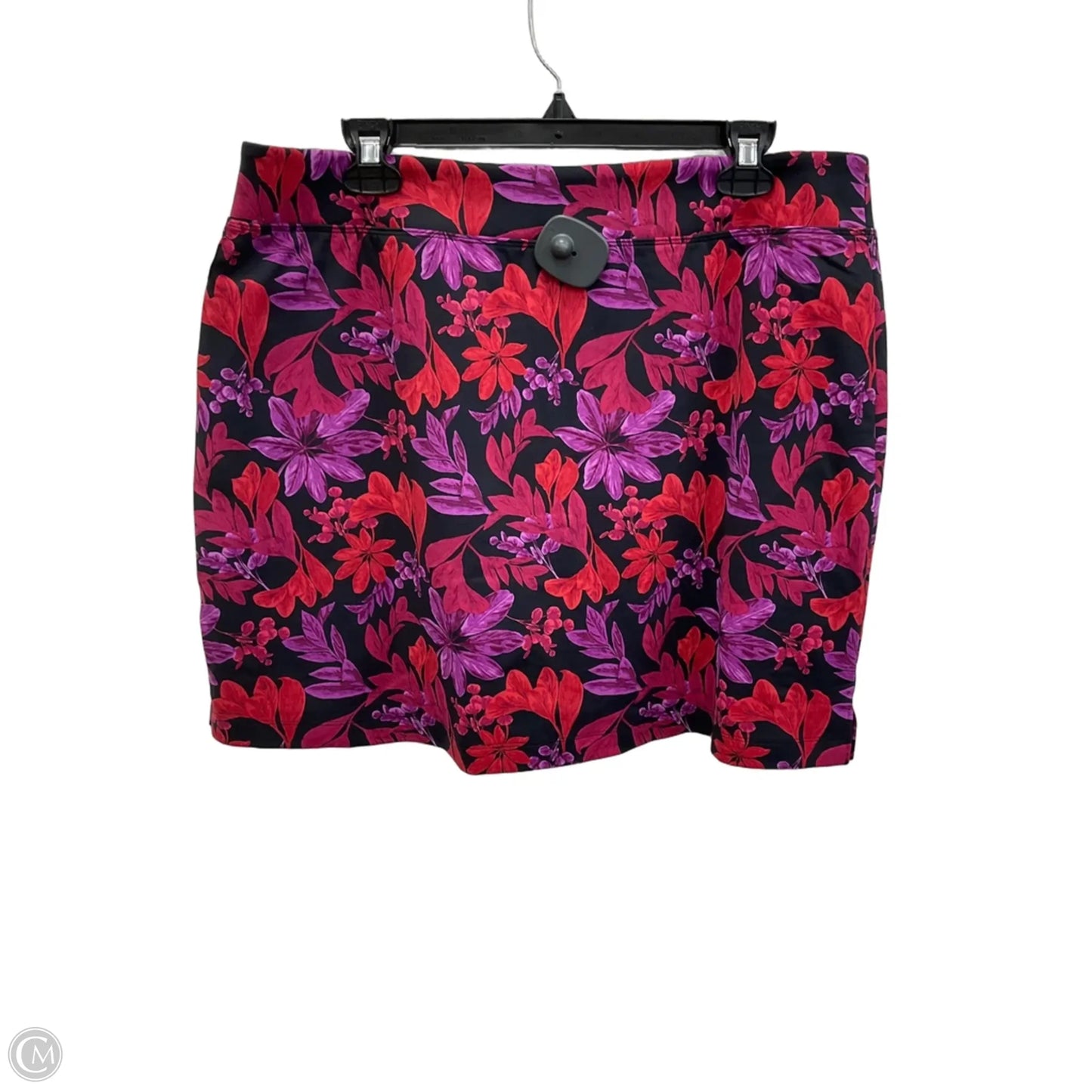 Skort By Tommy Bahama In Purple & Red, Size: L