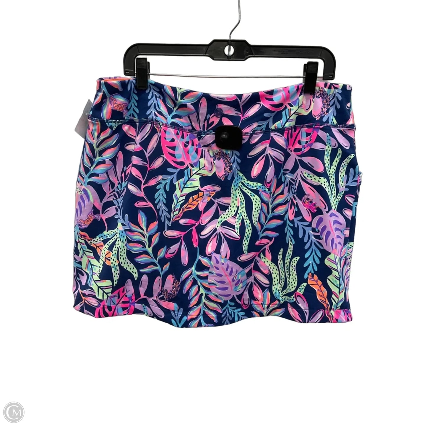 Skort Designer By Lilly Pulitzer In Blue, Size: Xl