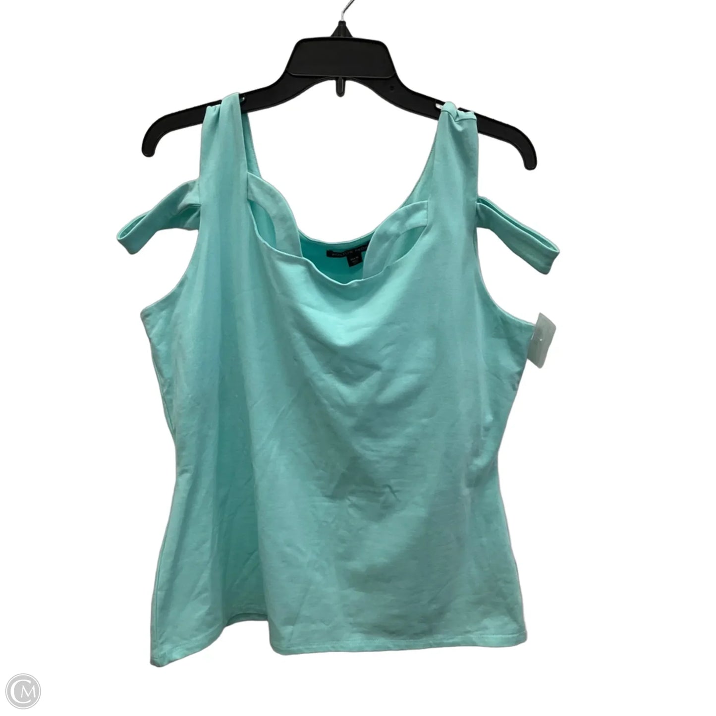 Top Sleeveless By Boston Proper In Aqua, Size: Xl