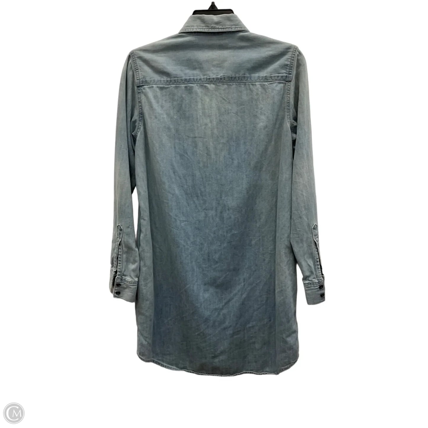 Dress Casual Midi By Gap In Blue, Size: Mp