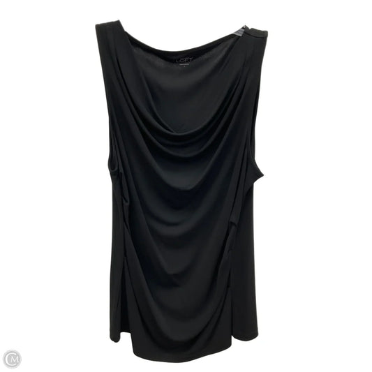 Top Sleeveless By Loft In Blue, Size: L