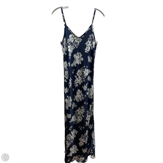 Dress Casual Maxi By Elan In Navy, Size: M
