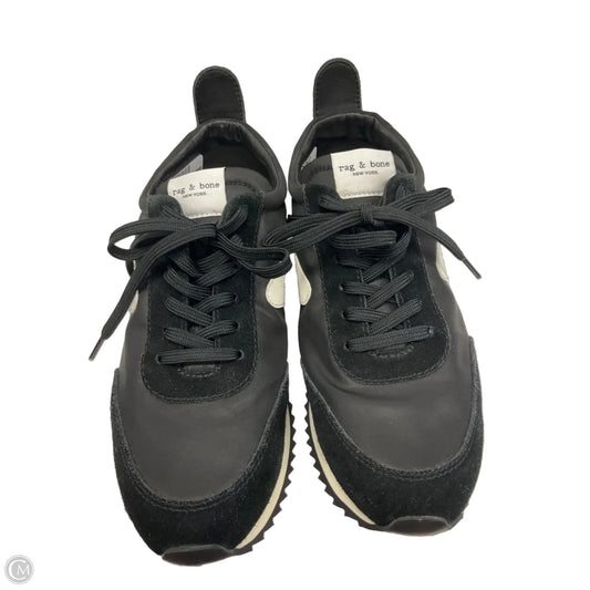 Shoes Sneakers By Rag And Bone In Black & White, Size: 9.5
