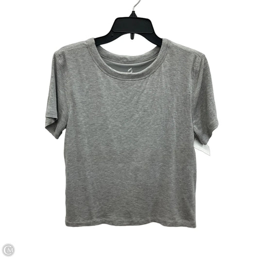Athletic Top Short Sleeve By Lou And Grey In Grey, Size: Xl
