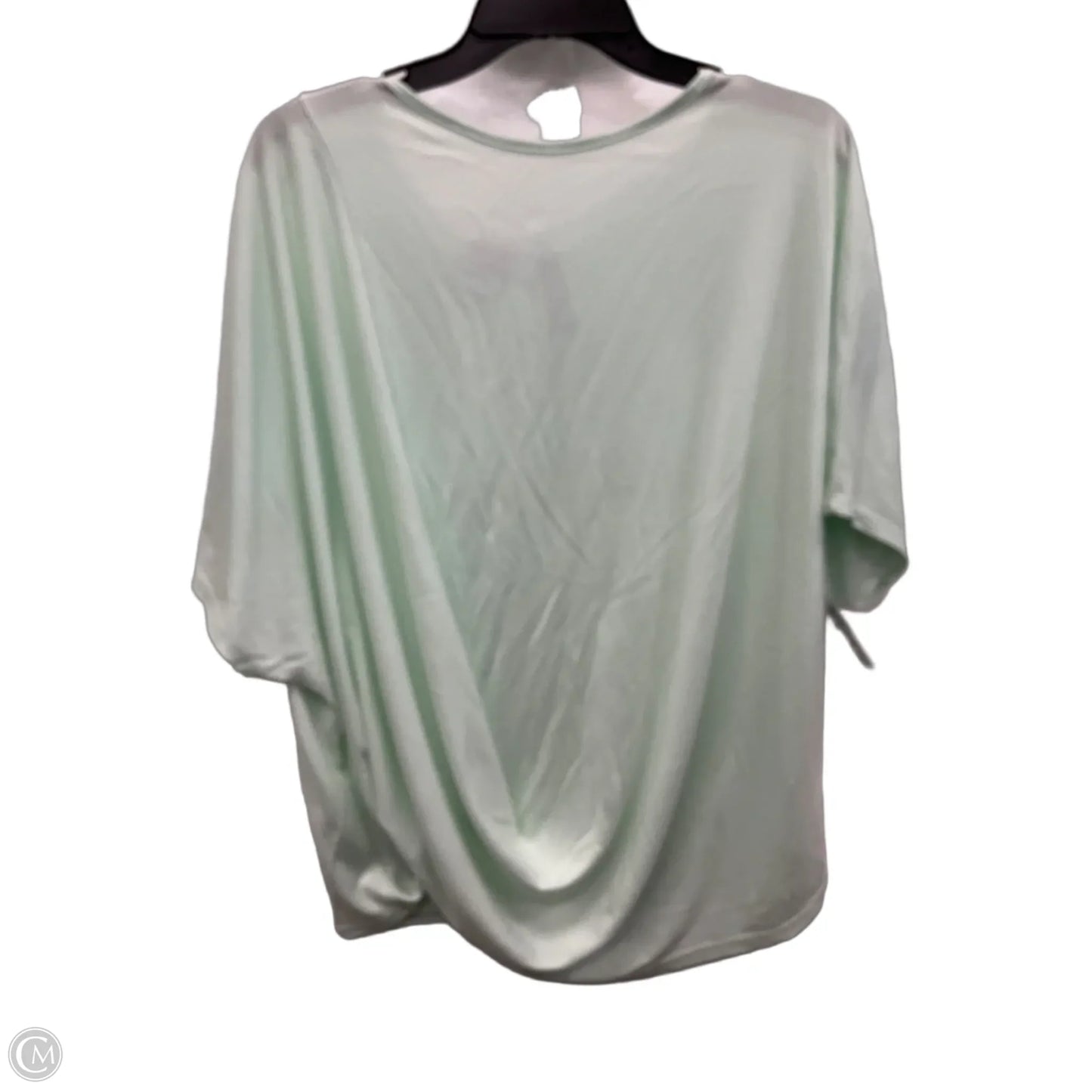 Athletic Top Short Sleeve By Athleta In Green, Size: M