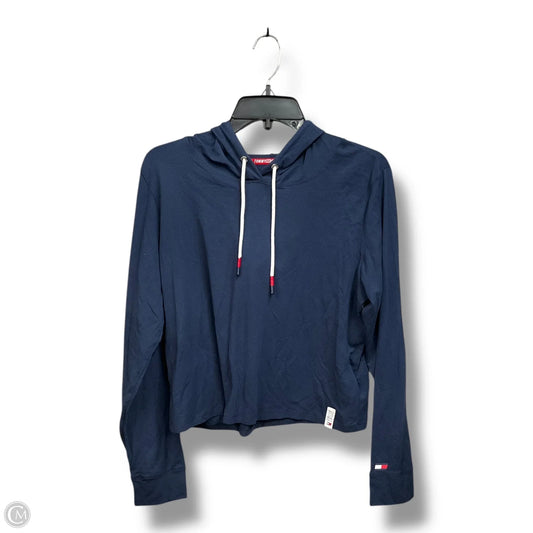 Top Long Sleeve By Tommy Hilfiger In Blue, Size: L