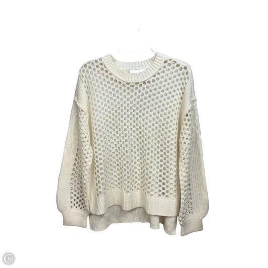 Sweater By Rachel Roy In Cream, Size: L