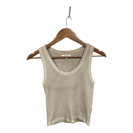 Tank Top By Madewell In Beige, Size: Xs