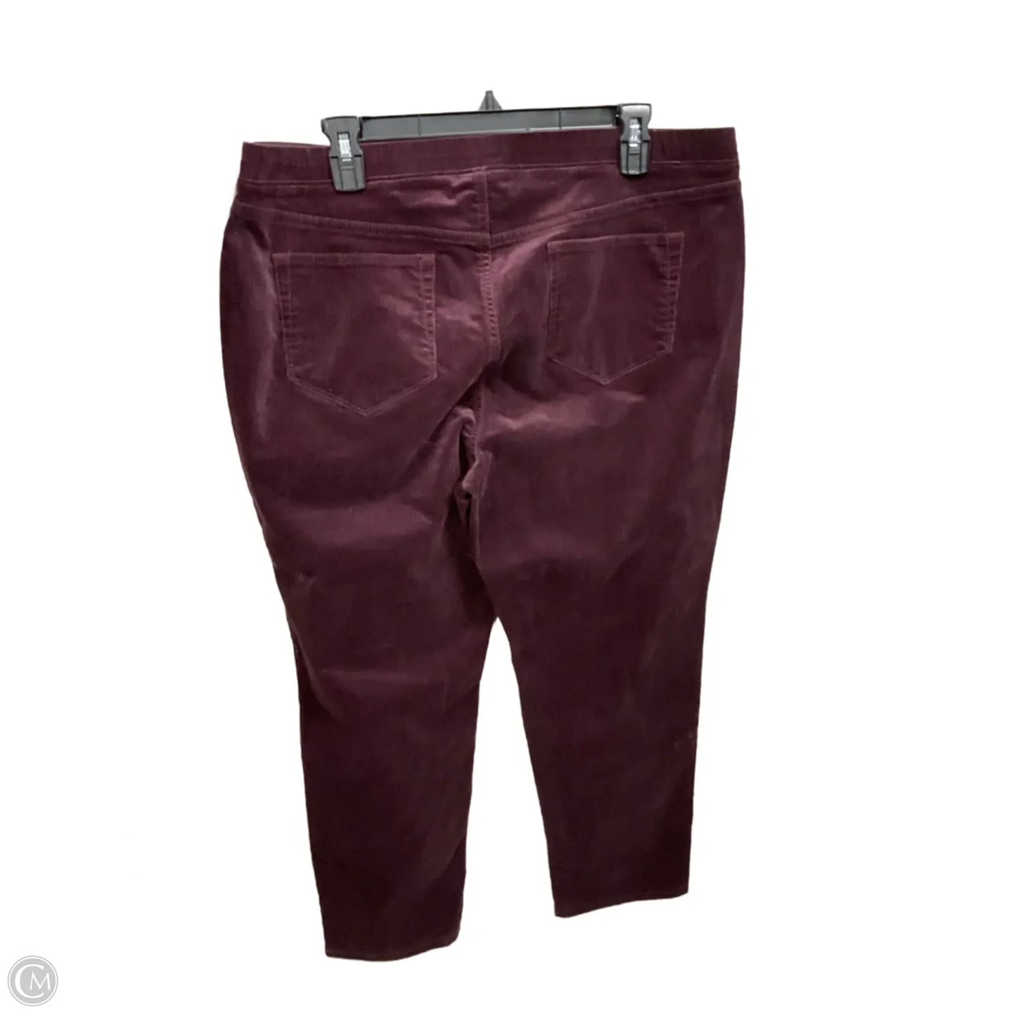 Pants Corduroy By J. Jill In Maroon, Size: 12p