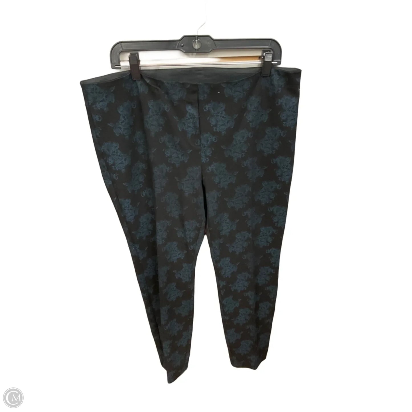Pants Dress By Alfani In Black & Blue, Size: 14