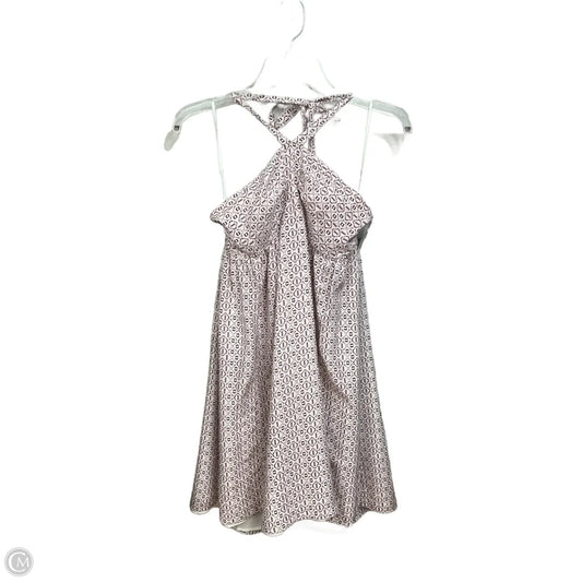 Dress Casual Short By Madewell In Purple & White, Size: S