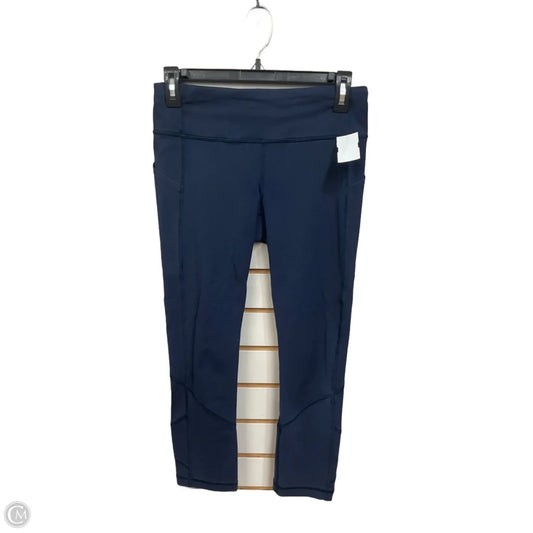Athletic Leggings By Lululemon In Blue, Size: S