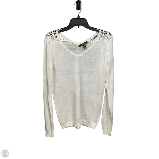 Top Long Sleeve By Tommy Bahama In White, Size: M