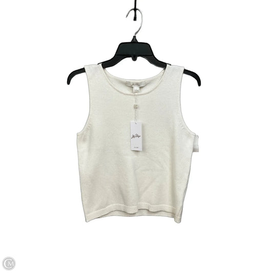 Top Sleeveless Designer By Lilly Pulitzer In White, Size: S