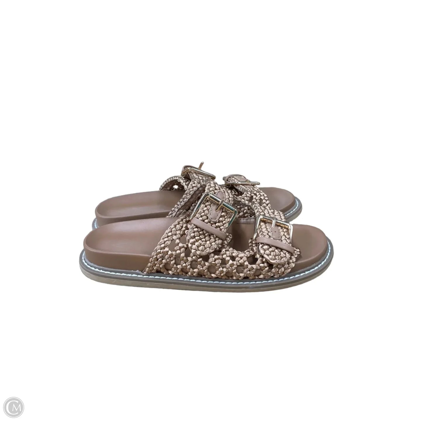 Sandals Flats By Joie In Tan, Size: 6.5