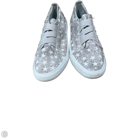 Shoes Sneakers By Blowfish In Grey & White, Size: 8