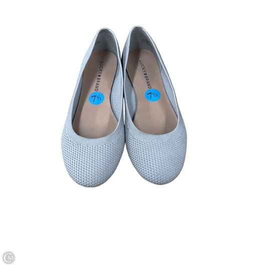 Shoes Flats By Lucky Brand In Grey, Size: 7.5