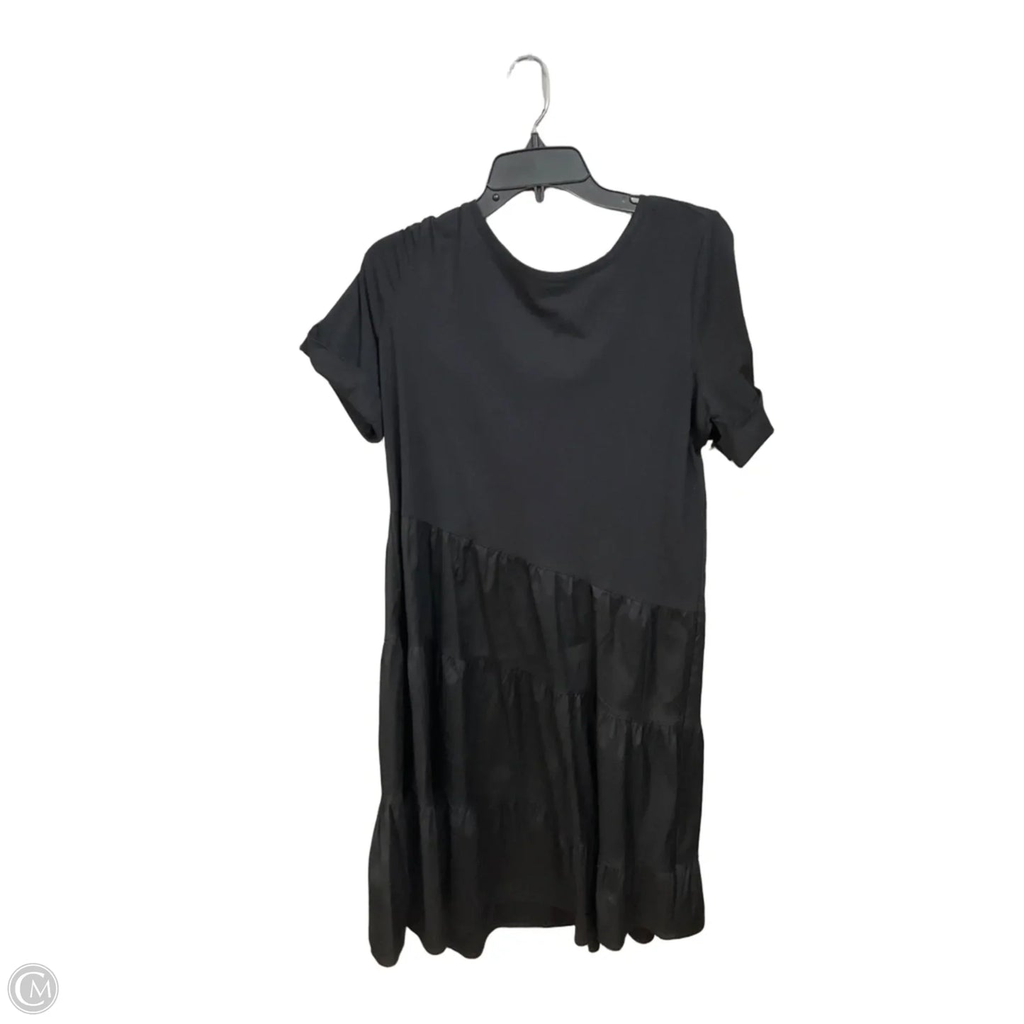 Dress Casual Midi By Chicos In Black, Size: M