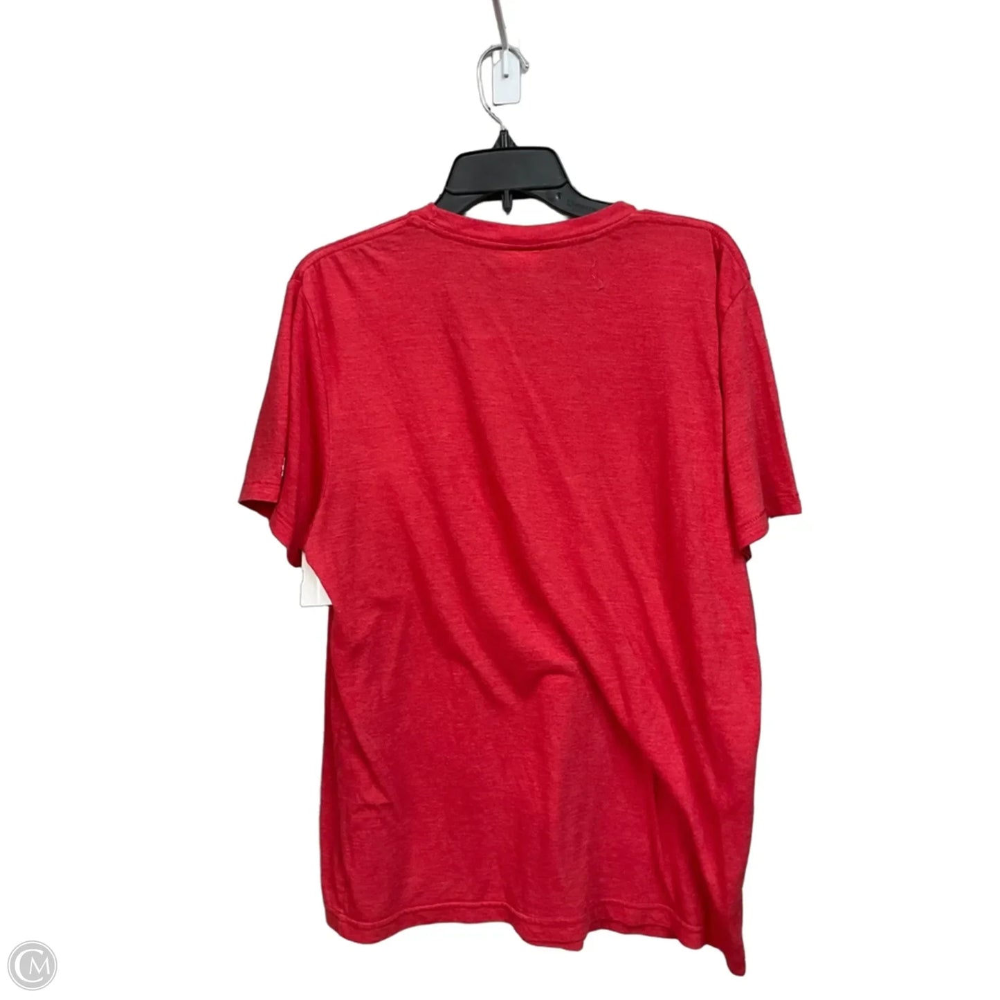 Top Short Sleeve By Homage In Red, Size: L
