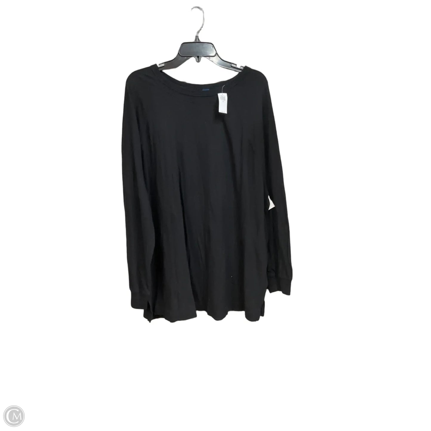Top Long Sleeve Basic By Old Navy In Black, Size: 2x