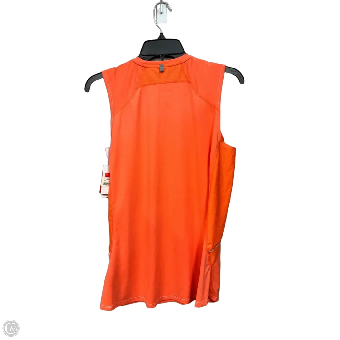 Athletic Tank Top By Nike Apparel In Orange, Size: L