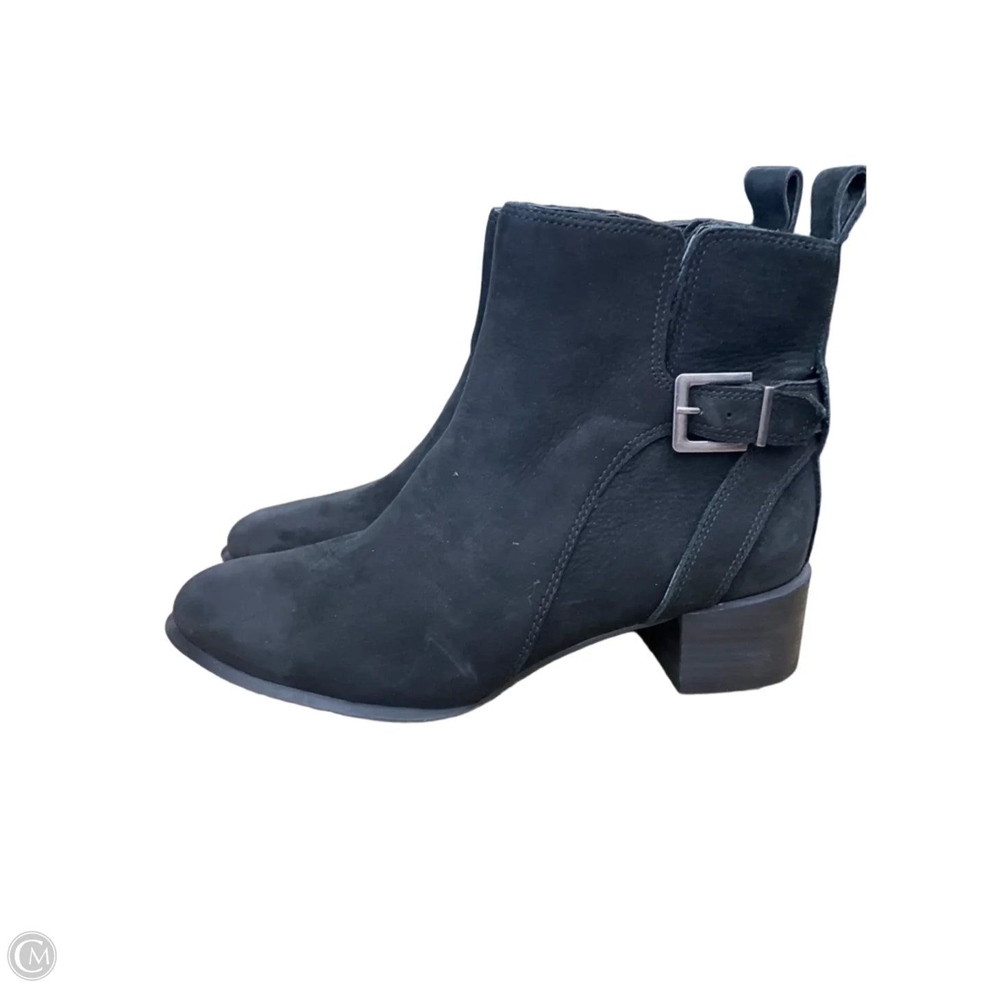 Boots Ankle Flats By Vionic In Black, Size: 7.5
