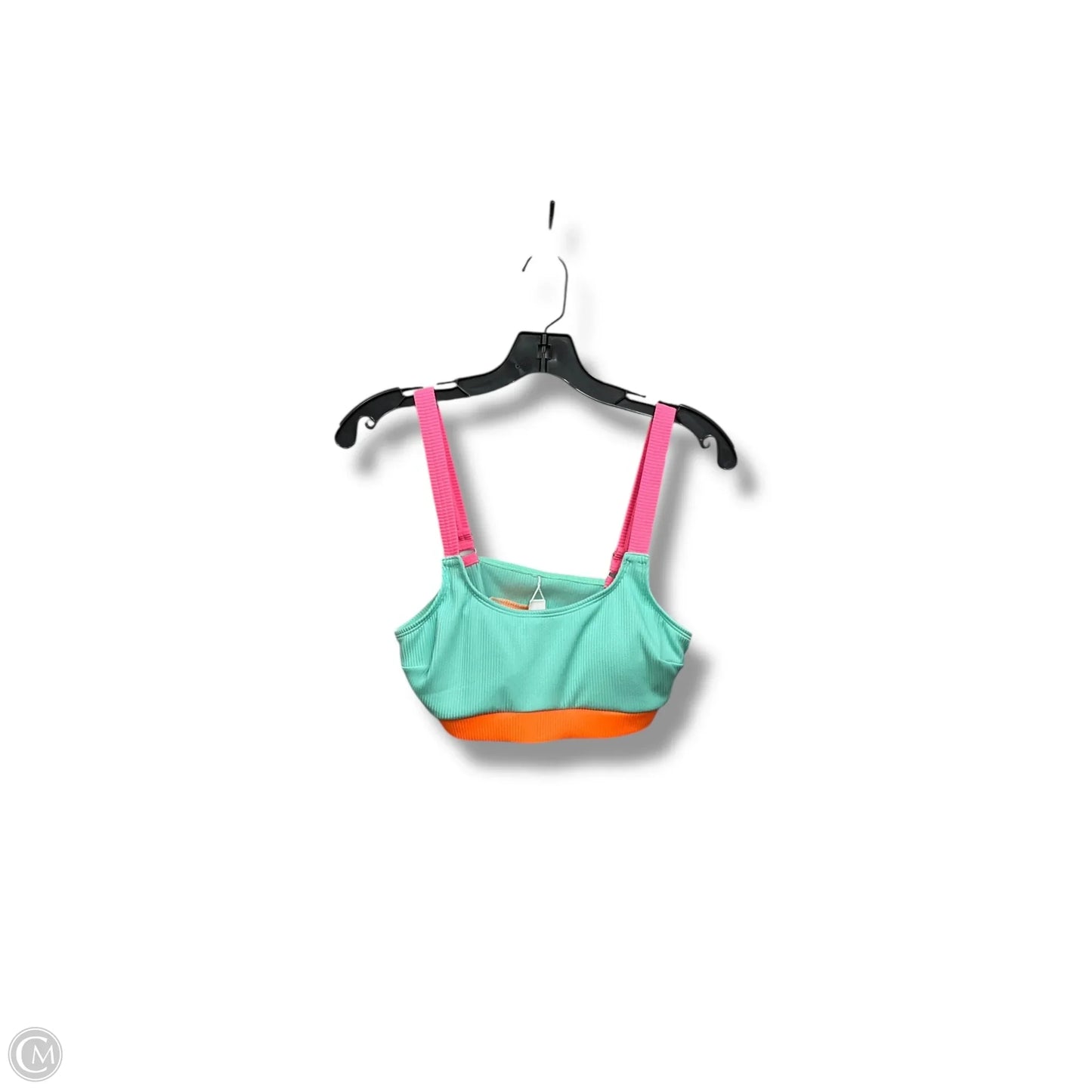 Swimsuit 2pc By Cupshe In Green & Orange, Size: M