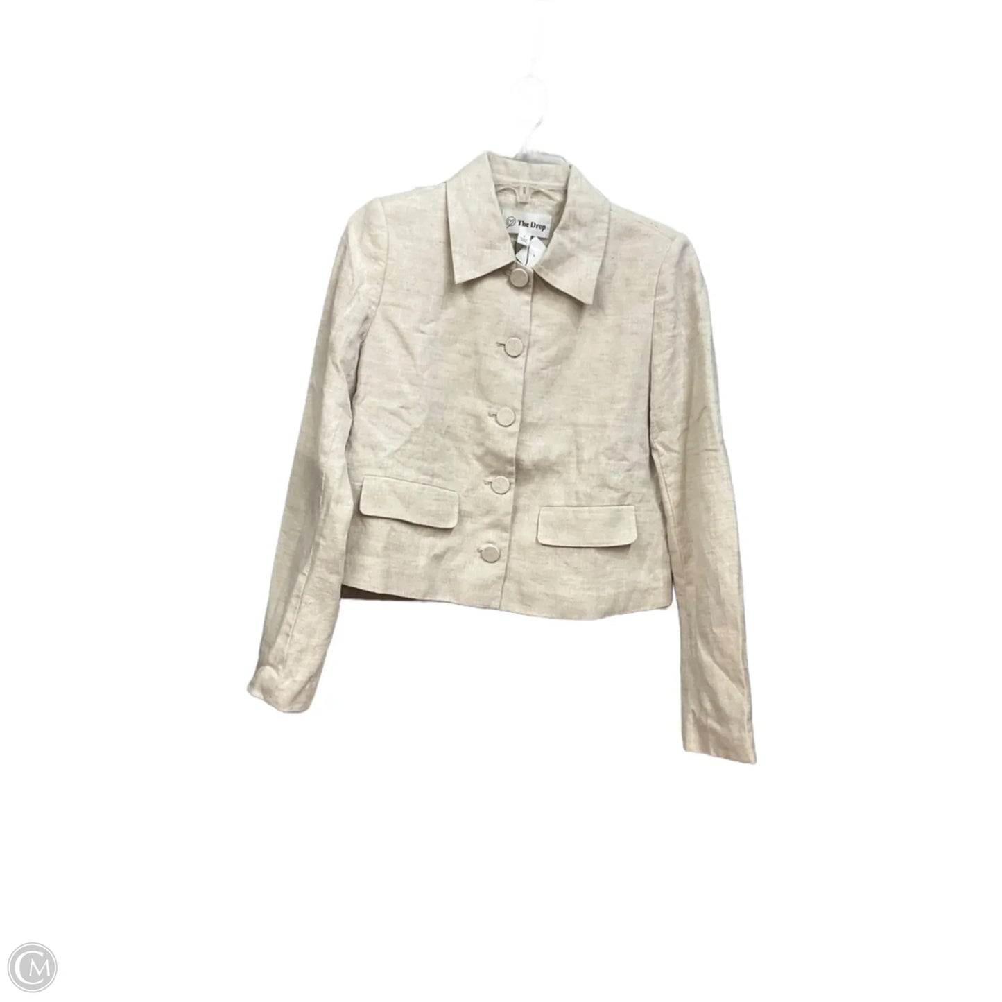 Blazer By The Drop In Beige, Size: S