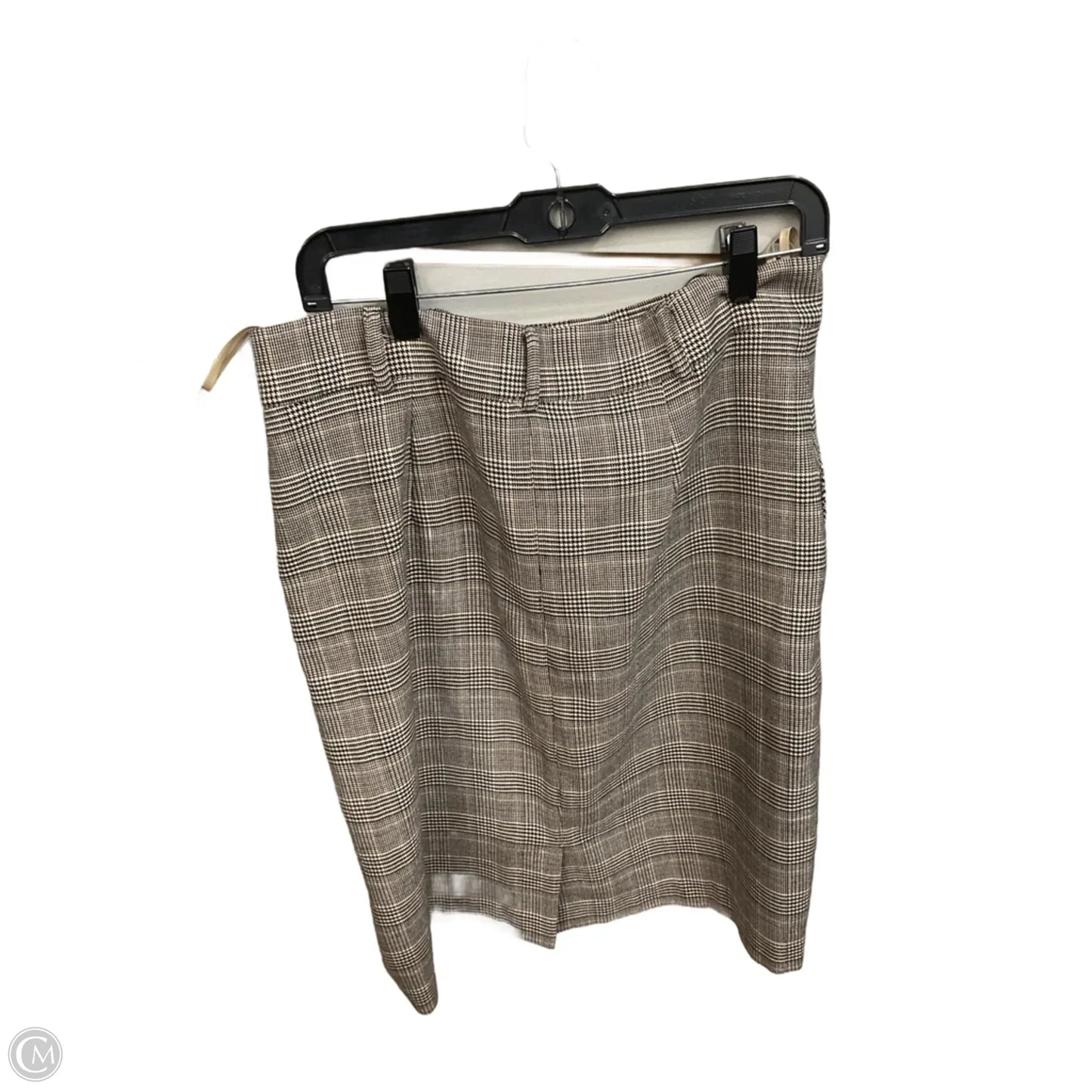 Skirt Mini & Short By Bar Iii In Plaid Pattern, Size: 12