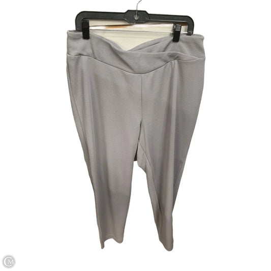 Pants Lounge By Maurices In Grey, Size: 16