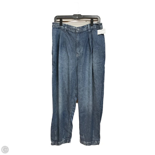 Jeans Straight By We The Free In Blue Denim, Size: 12