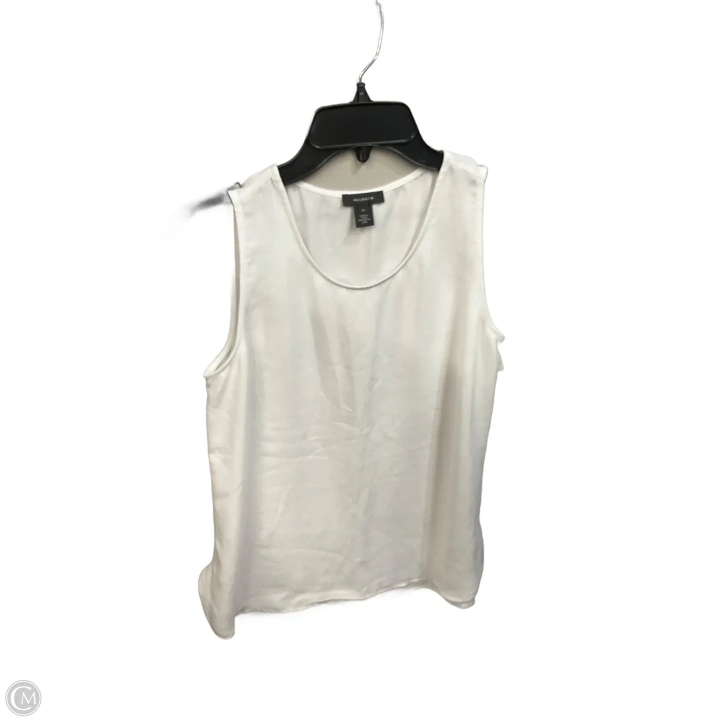 Top Sleeveless Basic By Halogen In White, Size: Xs