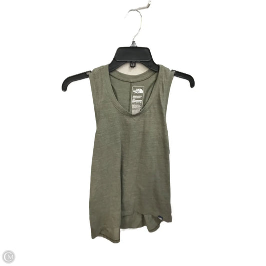 Athletic Tank Top By The North Face In Green, Size: S