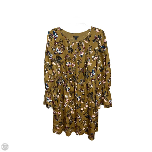 Dress Casual Short By Ann Taylor In Floral Print, Size: L
