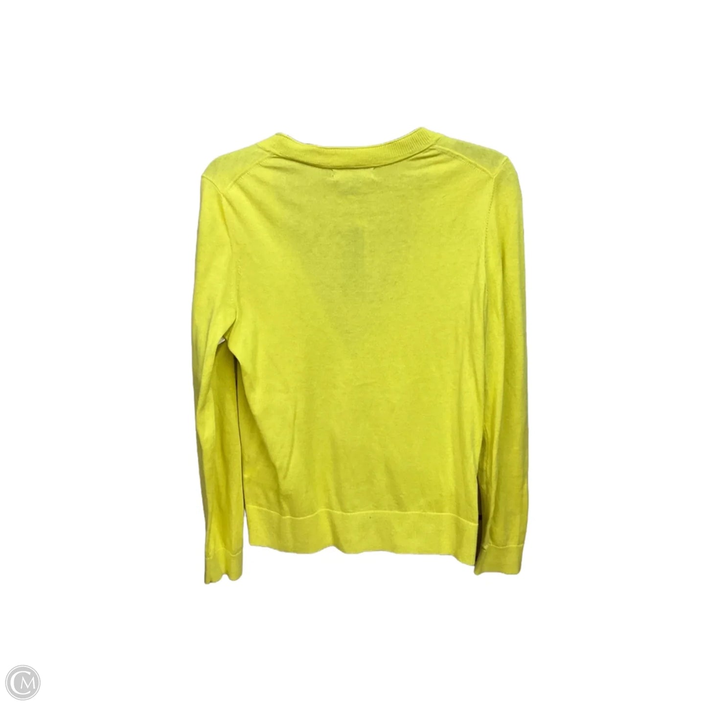 Cardigan By Banana Republic In Yellow, Size: M
