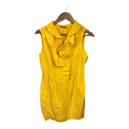 Dress Casual Short By Elie Tahari In Yellow, Size: S