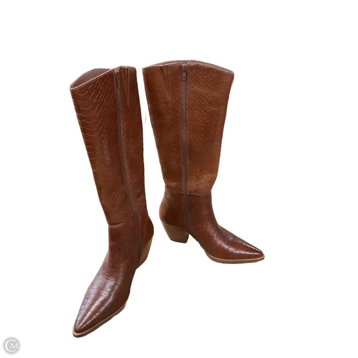 Boots Mid-calf Heels By Matisse In Brown, Size: 8