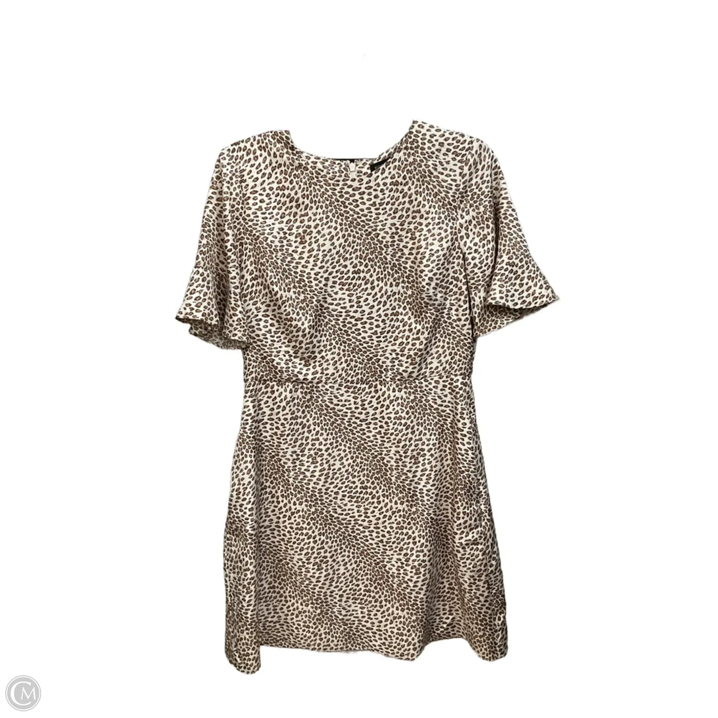 Dress Casual Short By Banana Republic In Animal Print, Size: M