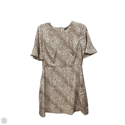 Dress Casual Short By Banana Republic In Animal Print, Size: M