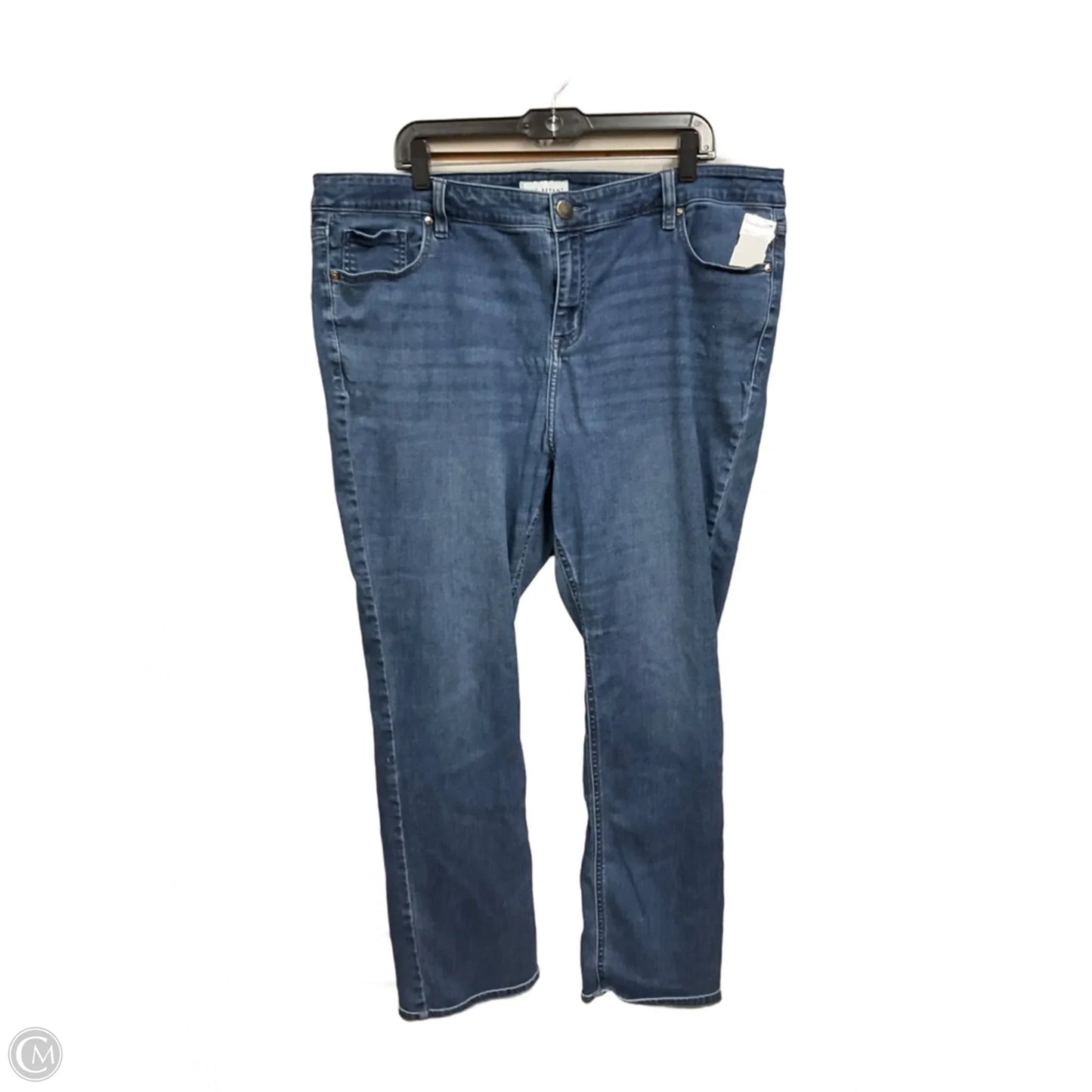 Jeans Straight By Lane Bryant In Blue Denim, Size: 20