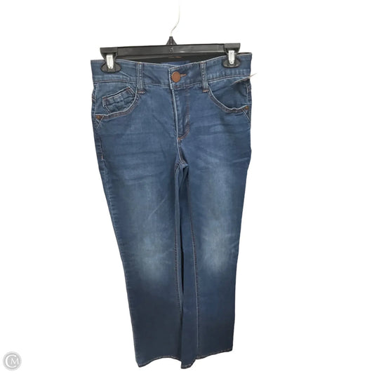 Jeans Flared By Democracy In Blue Denim, Size: 2