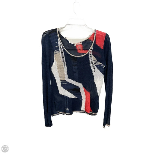 Top Long Sleeve By Rachel Roy In Multi-colored, Size: M